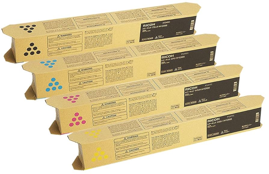 RICOH IM C2000 トナーカートリッジ 4色セット Amazon.co.jp: 純正 トナーキット IM C2000 4色セット (ブラック